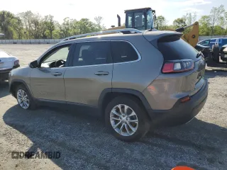2019 Jeep Cherokee Latitude with VIN 1C4PJLCX8KD110683, listed as a Copart auction lot 51902075 with 115,791 mi miles and Salvage title. Bid and sale history available at DreamBid. Image 2.