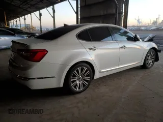 2016 Kia Cadenza Premium with VIN KNALN4D77G5207881, listed as a Copart auction lot 69082114 with 167,870 mi miles and Salvage Title. Bid and sale history available at carsss.com. Image 3.