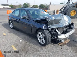 2013 BMW 3 Series 328i with VIN WBA3A5C55DF603542, listed as a IAAI auction lot 41501299 with 176,124 mi miles. Bid and sale history available at carsss.com. Image 1.