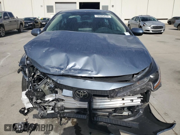 2024 Toyota Corolla LE with VIN 5YFB4MDE2RP124347, listed as a Copart auction lot 78605474 with 17,324 mi miles and Salvage Title. Bid and sale history available at carsss.com. Image 5.