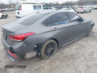 2019 Genesis G80 3.8L z VIN KMHGN4JE0KU292418, wystawiony jako IAAI lot #41741190 z przebiegiem 46 328 mil mil oraz . Historia ofert i sprzedaży dostępna na DreamBid. Obrazek 4.