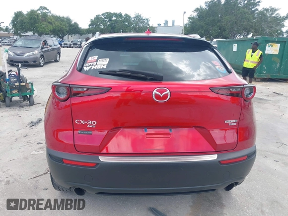 2023 Mazda CX-30 Premium с VIN 3MVDMBDY3PM507398, выставлен на аукционе IAAI как лот 42533176 с пробегом 15 788 миль миль и . История ставок и продаж доступна на DreamBid. Изображение 16.