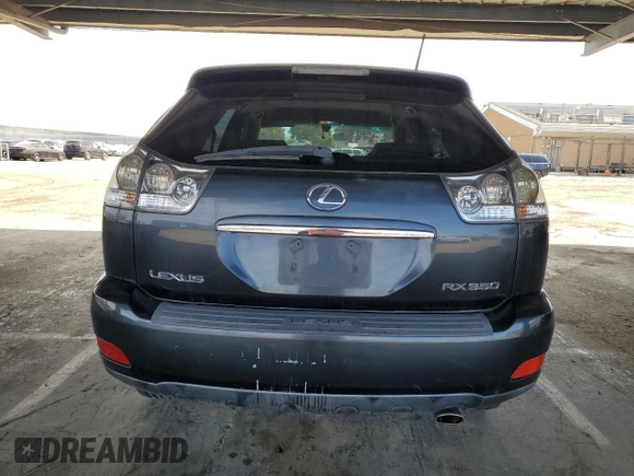 2009 Lexus RX 350 with VIN 2T2HK31U19C109128, listed as a Copart auction lot 52909855 with 109,063 mi miles and Salvage Title. Bid and sale history available at DreamBid. Image 6.
