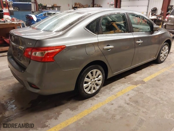 2017 Nissan Sentra SV with VIN 3N1AB7AP5HY294714, listed as a IAAI auction lot 41986909 with 171,932 mi miles. Bid and sale history available at carsss.com. Image 4.