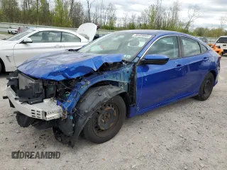 2018 Honda Civic LX with VIN 2HGFC2F57JH604661, listed as a Copart auction lot 56489085 with 71,744 mi miles and Salvage Title. Bid and sale history available at DreamBid. Image 1.