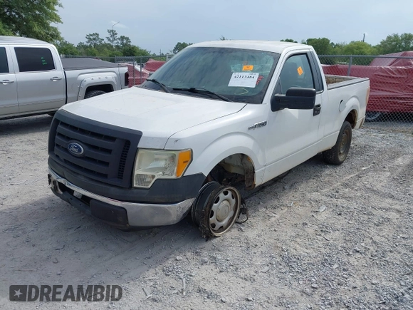 2010 Ford F-150 XL with VIN 1FTMF1CW7AKB33446, listed as a IAAI auction lot 42113484 with 317,762 mi miles and . Bid and sale history available at DreamBid. Image 2.