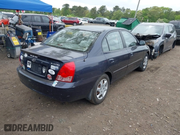 2006 Hyundai Elantra GLS z VIN KMHDN46DX6U304440, wystawiony jako IAAI lot #42251502 z przebiegiem 143 530 mil mil oraz . Historia ofert i sprzedaży dostępna na DreamBid. Obrazek 4.