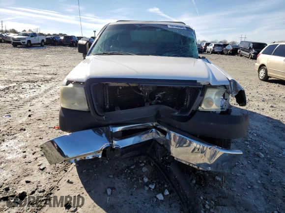 2008 Ford F-150 XL with VIN 1FTRF12208KD96201, listed as a Copart auction lot 59607205 with 196,595 mi miles and Non repairable. Bid and sale history available at DreamBid. Image 5.