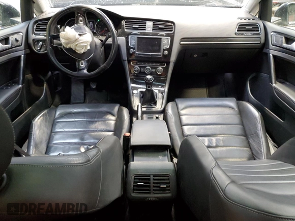 2016 Volkswagen Golf S with VIN 3VWA17AU6GM513298, listed as a Copart auction lot 55073115 with 140,164 mi miles and Salvage title. Bid and sale history available at DreamBid. Image 8.
