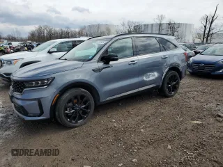 2022 Kia Sorento SX with VIN 5XYRKDLF7NG144591, listed as a Copart auction lot 49123425 with 60,611 mi miles and Non Repairable. Bid and sale history available at carsss.com. Image 1.