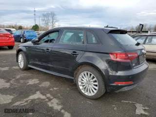 2016 Audi A3 e-tron Premium with VIN WAUUPBFFXGA124282, listed as a Copart auction lot 85715104 with 91,191 mi miles and Salvage Title. Bid and sale history available at carsss.com. Image 2.