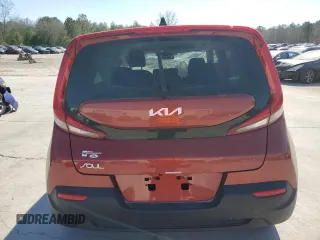 2022 Kia Soul LX with VIN KNDJ23AU5N7820705, listed as a Copart auction lot 46083615 with 19,294 mi miles and Salvage Title. Bid and sale history available at carsss.com. Image 6.