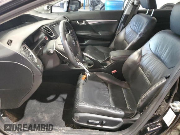2015 Honda Civic EX-L z VIN 2HGFB2F97FH539744, wystawiony jako Copart lot #56350465 z przebiegiem 167 309 mil mil oraz Szkoda całkowita • Salvage title. Historia ofert i sprzedaży dostępna na DreamBid. Obrazek 7.