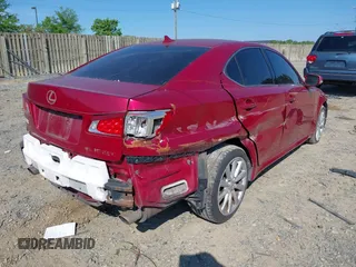 2010 Lexus IS 250 with VIN JTHCF5C27A5042660, listed as a IAAI auction lot 42225646 with 178,803 mi miles and . Bid and sale history available at DreamBid. Image 4.