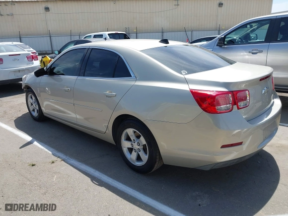 2013 Chevrolet Malibu LS with VIN 1G11B5SA8DF209872, listed as a IAAI auction lot 42034809 with 118,563 mi miles. Bid and sale history available at carsss.com. Image 3.