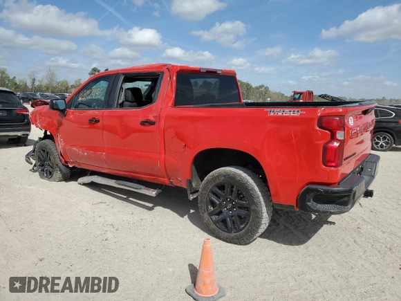 2023 Chevrolet Silverado 1500 LT Trail Boss with VIN 3GCPDFEK2PG250300, listed as a Copart auction lot 49692435 with Not Provided miles and Salvage Title. Bid and sale history available at DreamBid. Image 2.