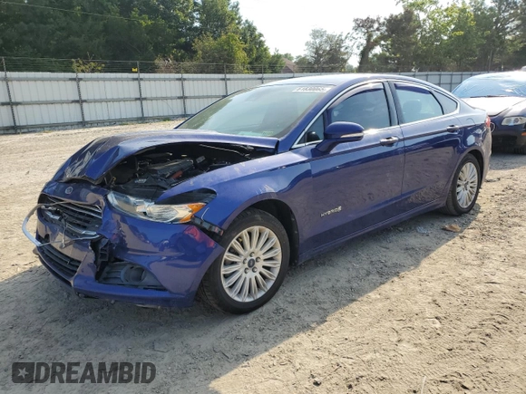 2013 Ford Fusion SE Hybrid z VIN 3FA6P0LU8DR295297, wystawiony jako Copart lot #61830065 z przebiegiem 190 096 mil mil oraz Czysty tytuł • Clean title. Historia ofert i sprzedaży dostępna na DreamBid. Obrazek 1.
