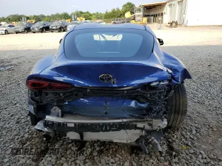 2024 Toyota Supra 3.0 with VIN WZ1DB0G04RW067620, listed as a Copart auction lot 59895735 with 8,983 mi miles and Salvage title. Bid and sale history available at DreamBid. Image 6.