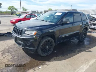 2014 Jeep Grand Cherokee Overland with VIN 1C4RJFCT8EC106005, listed as a IAAI auction lot 41989721 with 148,469 mi miles and . Bid and sale history available at DreamBid. Image 2.