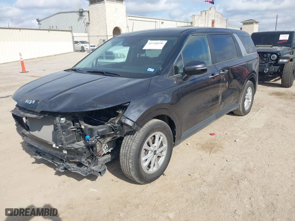 2024 Kia Carnival LX with VIN KNDNB4H36R6334873, listed as a IAAI auction lot 41120436 with 21,769 mi miles. Bid and sale history available at carsss.com. Image 18.