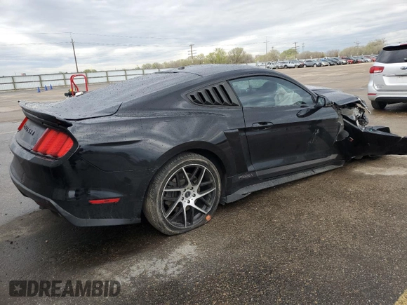 2015 Ford Mustang EcoBoost with VIN 1FA6P8TH9F5333790, listed as a Copart auction lot 52041535 with Not provided miles and Salvage title. Bid and sale history available at DreamBid. Image 3.
