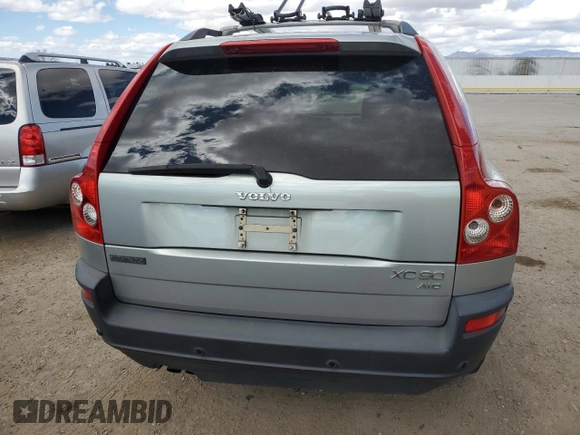 2004 Volvo XC90 with VIN YV1CZ59H541055479, listed as a Copart auction lot 48234145 with 176,648 mi miles and Salvage Title. Bid and sale history available at carsss.com. Image 6.