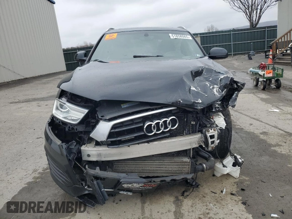 2018 Audi Q3 Premium with VIN WA1ECCFS4JR008911, listed as a Copart auction lot 51858065 with 102,091 mi miles and Salvage title. Bid and sale history available at DreamBid. Image 5.