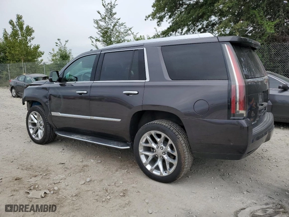 2018 Cadillac Escalade Luxury with VIN 1GYS4BKJ5JR377588, listed as a Copart auction lot 67403014 with 0 mi miles and Salvage Title. Bid and sale history available at carsss.com. Image 2.