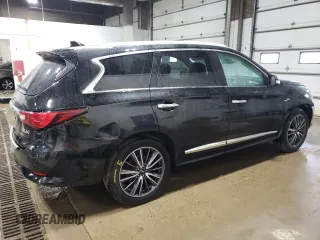 2019 Infiniti QX60 Luxe with VIN 5N1DL0MM3KC518400, listed as a Copart auction lot 55280515 with 194,682 mi miles and Salvage title. Bid and sale history available at DreamBid. Image 3.