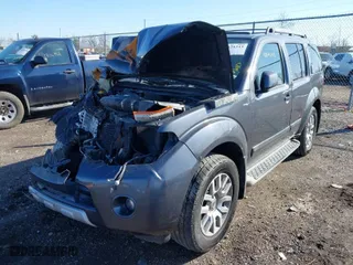 2012 Nissan Pathfinder SV with VIN 5N1AR1NB1CC614225, listed as a IAAI auction lot 41824343 with 1 mi miles. Bid and sale history available at carsss.com. Image 2.