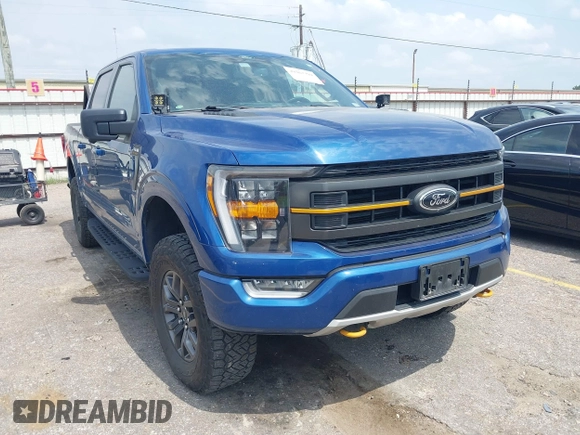 2022 Ford F-150 XL with VIN 1FTEW1E8XNFB41817, listed as a IAAI auction lot 39462294 with 41,456 mi miles and . Bid and sale history available at DreamBid. Image 1.