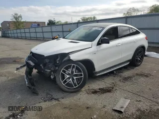 2019 Mercedes-Benz GLE 43 AMG z VIN 4JGED6EB3KA126434, wystawiony jako Copart lot #55329635 z przebiegiem 56 786 mil mil oraz Szkoda całkowita • Salvage title. Historia ofert i sprzedaży dostępna na DreamBid. Obrazek 1.