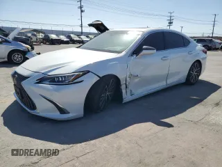2024 Lexus ES 300h with VIN 58ADA1C13RU037546, listed as a Copart auction lot 57158805 with 49,138 mi miles and Salvage title. Bid and sale history available at DreamBid. Image 1.