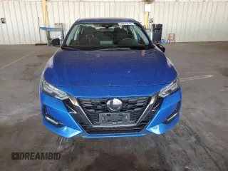 2021 Nissan Sentra SR z VIN 3N1AB8DV7MY327125, wystawiony jako Copart lot #59813715 z przebiegiem 24 576 mil mil oraz Szkoda całkowita • Salvage title. Historia ofert i sprzedaży dostępna na DreamBid. Obrazek 5.