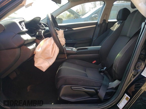 2018 Honda Civic LX with VIN 19XFC2F55JE204852, listed as a Copart auction lot 49540485 with 99,229 mi miles and Salvage Title. Bid and sale history available at DreamBid. Image 7.
