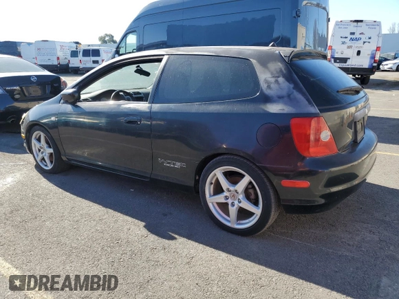 2003 Honda Civic Si with VIN SHHEP33583U400290, listed as a Copart auction lot 42813575 with 84,072 mi miles and Clean Title. Bid and sale history available at DreamBid. Image 2.