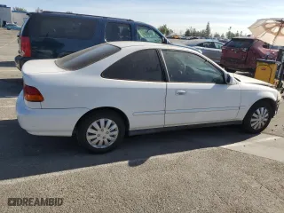 1996 Honda Civic EX with VIN 1HGEJ8245TL091224, listed as a Copart auction lot 82257144 with 99,768 mi miles and Salvage Title. Bid and sale history available at carsss.com. Image 3.