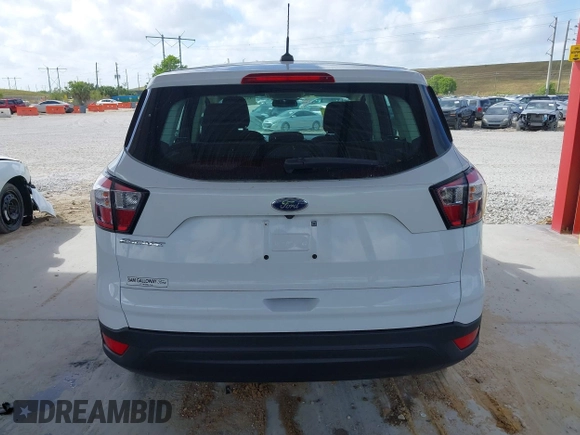 2018 Ford Escape S with VIN 1FMCU0F74JUB68106, listed as a IAAI auction lot 41939286 with 45,168 mi miles. Bid and sale history available at carsss.com. Image 16.