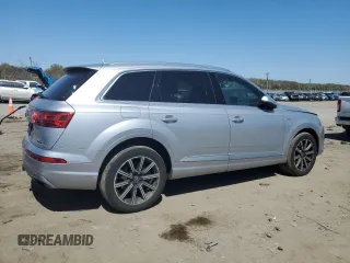 2017 Audi Q7 Premium Plus with VIN WA1LAAF78HD003215, listed as a Copart auction lot 53529185 with 96,960 mi miles and Clean Title. Bid and sale history available at carsss.com. Image 3.