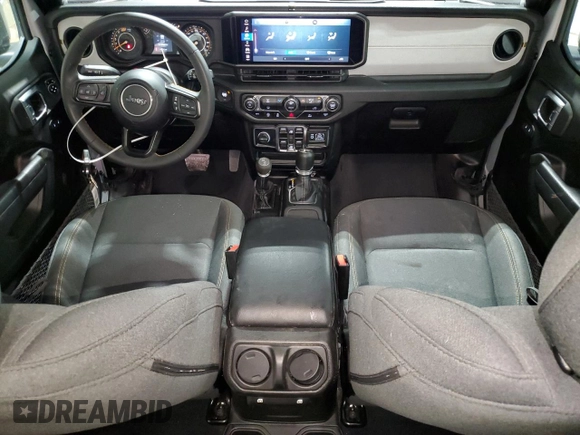 2024 Jeep Wrangler Sport S with VIN 1C4PJXDN8RW252972, listed as a Copart auction lot 66298315 with 34,574 mi miles and Clean title. Bid and sale history available at DreamBid. Image 8.