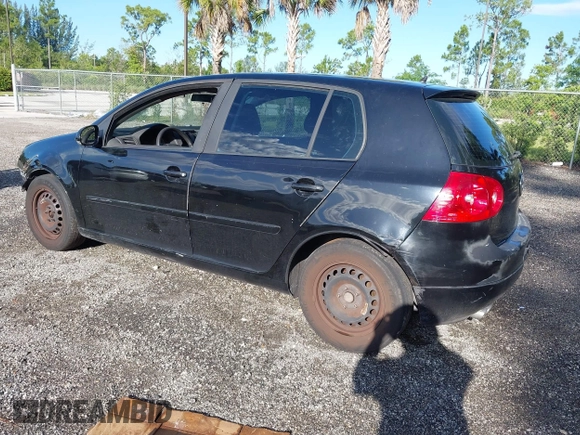 2009 Volkswagen Rabbit S with VIN WVWDA71K79W079961, listed as a IAAI auction lot 42594125 with 160,601 mi miles and . Bid and sale history available at DreamBid. Image 3.