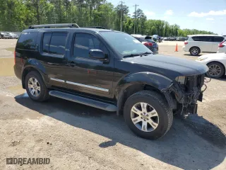 2012 Nissan Pathfinder SV with VIN 5N1AR1NN4CC637766, listed as a Copart auction lot 52131225 with 113,494 mi miles and Salvage Title. Bid and sale history available at carsss.com. Image 4.