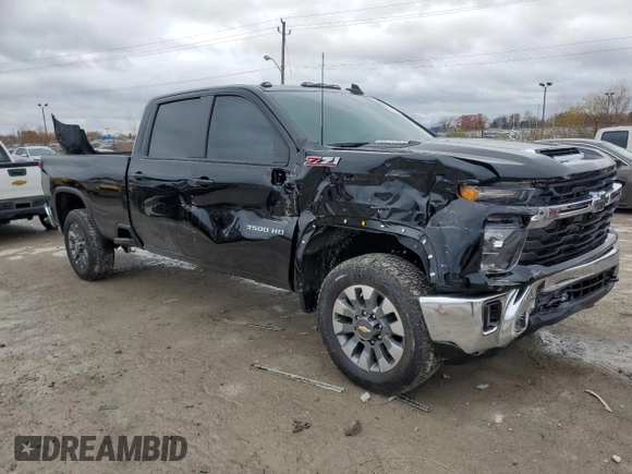 2024 Chevrolet Silverado 3500HD LT z VIN 1GC4YTEY7RF458736, wystawiony jako Copart lot #82162024 z przebiegiem 816 mil mil oraz Szkoda całkowita • Salvage title. Historia ofert i sprzedaży dostępna na DreamBid. Obrazek 4.