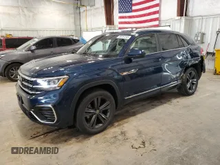 2021 Volkswagen Atlas SE z VIN 1V2NE2CA2MC201165, wystawiony jako Copart lot #58757245 z przebiegiem 54 802 mil mil oraz Szkoda całkowita • Salvage title. Historia ofert i sprzedaży dostępna na DreamBid. Obrazek 1.