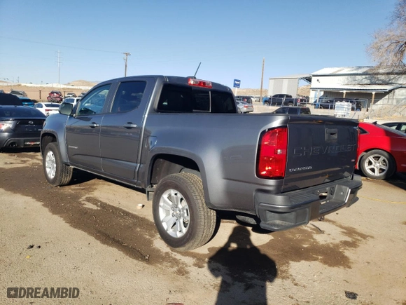 2022 Chevrolet Colorado 2WD LT with VIN 1GCGSCEN6N1227709, listed as a Copart auction lot 47076305 with 50,938 mi miles and Salvage Title. Bid and sale history available at carsss.com. Image 2.