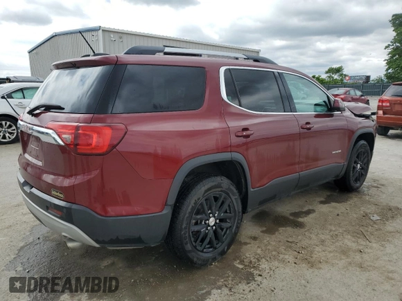 2018 GMC Acadia SLT with VIN 1GKKNMLS3JZ175214, listed as a Copart auction lot 54836855 with 144,693 mi miles and Salvage title. Bid and sale history available at DreamBid. Image 3.