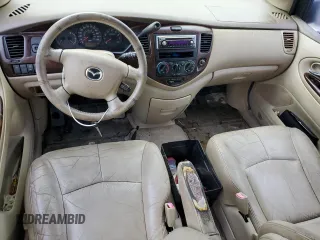 2000 Mazda MPV DX with VIN JM3LW28G0Y0109070, listed as a Copart auction lot 74203814 with Not Provided miles and Salvage Title. Bid and sale history available at carsss.com. Image 8.