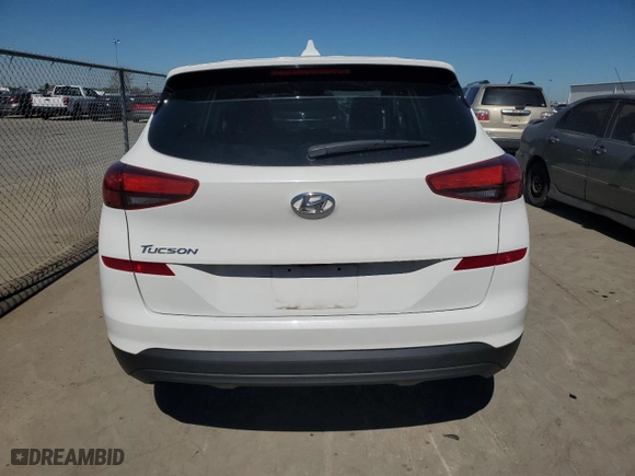 2019 Hyundai Tucson SE with VIN KM8J23A45KU028188, listed as a Copart auction lot 50384585 with 35,383 mi miles and Salvage Title. Bid and sale history available at carsss.com. Image 6.