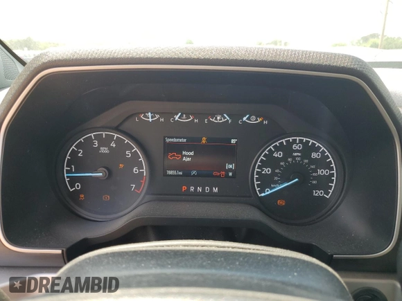 2021 Ford F-150 XL with VIN 1FTEW1CP3MKE99938, listed as a Copart auction lot 49591245 with 78,855 mi miles and Salvage Title. Bid and sale history available at carsss.com. Image 9.