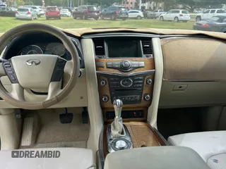 2011 Infiniti QX56 7-passenger with VIN JN8AZ2NF5B9501407, listed as a Copart auction lot 54362915 with 169,663 mi miles and Clean Title. Bid and sale history available at carsss.com. Image 9.